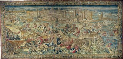 パヴィアの戦いのエピソード (1525) 作： Bernard van Orley