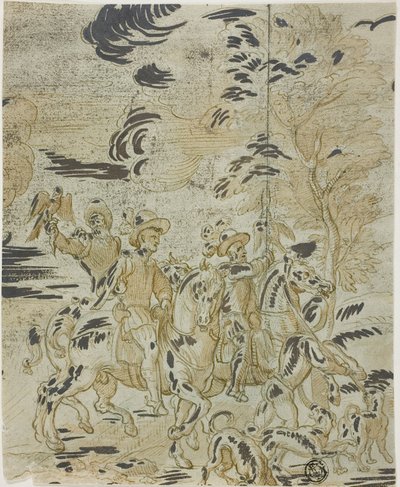 ファルコンハント 作： Bernard van Orley