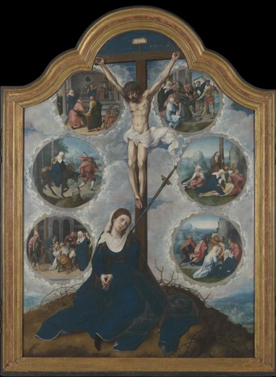 七つの悲しみの聖母、約1525-1528。 作： Bernard van Orley