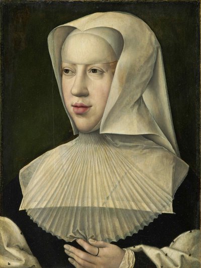 オーストリアのマーガレットの肖像1480-1530。 作： Bernard van Orley