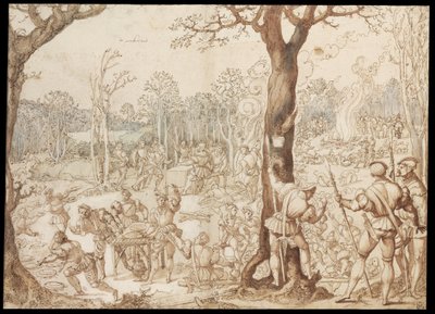 試合を共有する 作： Bernard van Orley