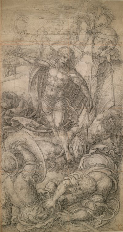 キリストの復活 作： Bernard van Orley