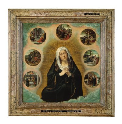 Marian seitsemän surua (öljy paneelissa) 作： Bernard van Orley
