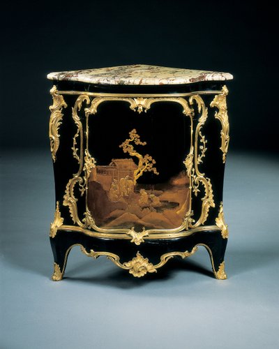 ルイ15世のエンコイニュアのペアの1つ、1750年頃 作： Bernard van Risenburgh II