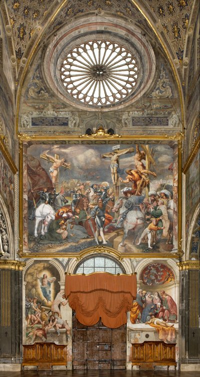 カウンターファッカータ」「イル・ポルデノーネ」「磔刑1520-21」「デポジション1522」「ベルナルディーノ・ガッティ」「復活1529 作： Bernardino Gatti