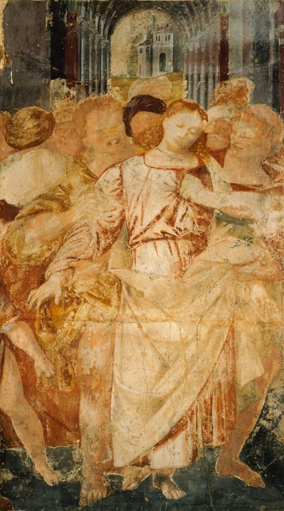 ベルナルディーノ・ラニーノ（1511-1582）の「鞭打ち」。 作： Bernardino Lanino