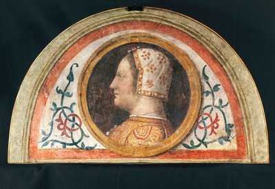 サヴォイのボナの肖像（アヴィリアーナ 作： Bernardino Luini