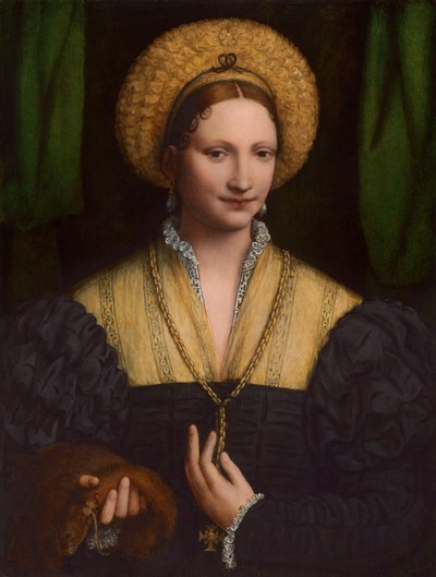 女性の肖像 作： Bernardino Luini