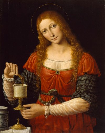 セントメアリーマグダレン、1524年頃 作： Bernardino Luini