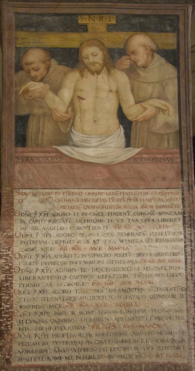 キリストの受難とはりつけ、1529年 作： Bernardino Luini