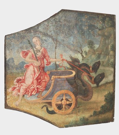ケレスの戦車、約。 1509年。 作： Bernardino Pinturicchio