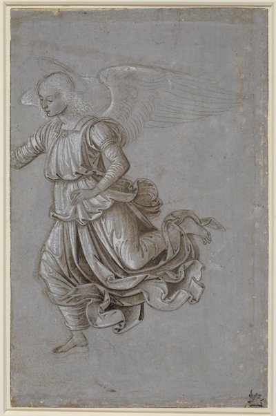 空飛ぶ天使の研究 作： Bernardino di Betto Pinturicchio