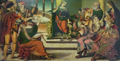 医者の中のキリスト 作： Bernardino di Mariotto