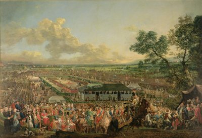 スタニスラウスアウグストゥス王の選挙（1764-95） 作： Bernardo Bellotto
