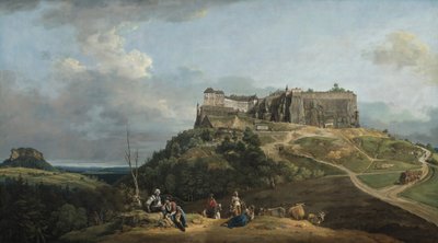 ケーニヒシュタインの要塞 作： Bernardo Bellotto