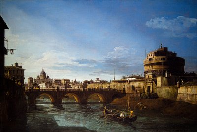 ローマの2つの景観 作： Bernardo Bellotto