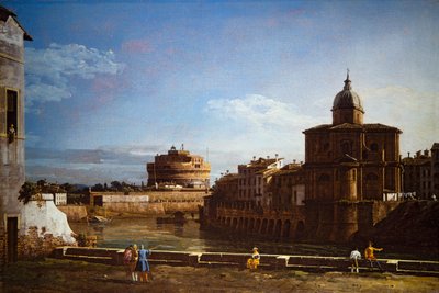 ローマの2つの景観 作： Bernardo Bellotto