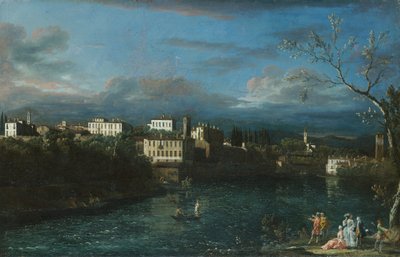ヴァプリオダダ、1744年。 作： Bernardo Bellotto