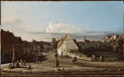 ゾンネンシュタインの要塞とピルナの眺め、1755-65 作： Bernardo Bellotto