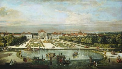 ニンフェンブルク宮殿、ミュンヘン 作： Bernardo Bellotto and Workshop
