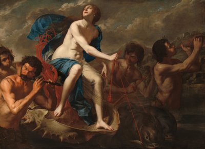 ガラテアの勝利、c。 1650年。 作： Bernardo Cavallino