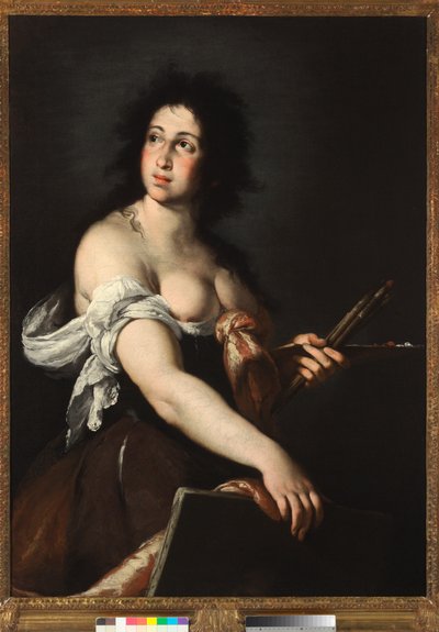 絵画の寓意、1635年頃 作： Bernardo Strozzi