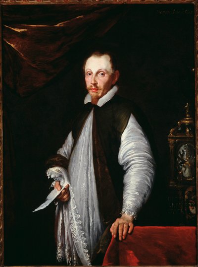 オッタビアーノ・ラグジ枢機卿の肖像（油彩・キャンバス 作： Bernardo Strozzi
