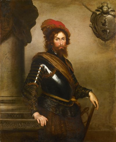 ニコロ・ラッジの肖像​​。 作： Bernardo Strozzi