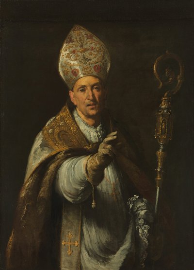 聖ヘラルド サグレド、チャナード司教、1633 年。 作： Bernardo Strozzi