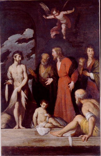 麻痺の治癒 作： Bernardo Strozzi