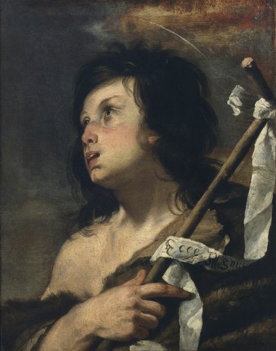 若い聖ヨハネバプテスト 作： Bernardo Strozzi