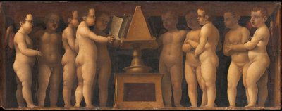 天使の合唱団、c。 1500 作： Bernardo Zenale