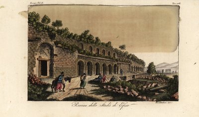 ギリシャ、エフェソスのスタジアムの遺跡 作： Bernardoni Bernardoni