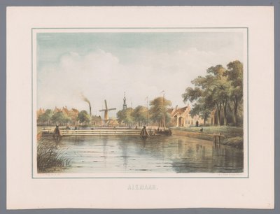 アルクマールの街並み Alkmaar (オブジェクトのシリーズ タイトル) 作： Bernardus Gerardus ten Berge