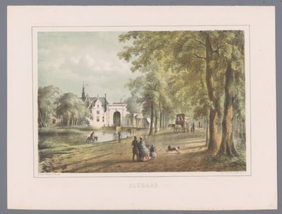 アルクマールの街並み Alkmaar (オブジェクトのシリーズ タイトル) 作： Bernardus Gerardus ten Berge