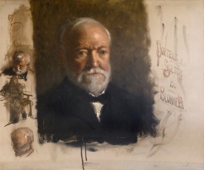 アンドリュー・カーネギー（1835-1918）、1912年頃（油彩・キャンバス 作： Bernardus Johannes Blommers or Bloomers