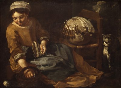 レースメーカー、ca。 1665年。 作： Bernhard Keil