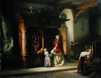 インテリア、1853 作： Bernhard Mohrhagen