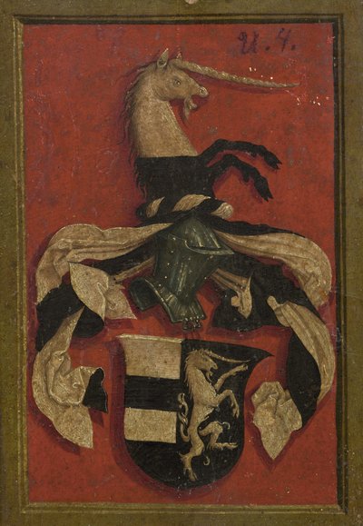 ハンス・ロス[裏]、1527年。 作： Bernhard Strigel