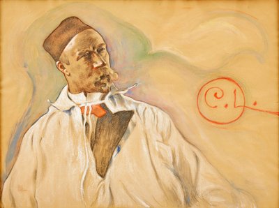 カール・ラーソンの肖像 1853-1919。 作： Bernt Ljungquist