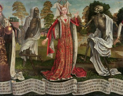 Danse Macabre：Empress（詳細）（197686、197687を参照） 作： Bernt Notke