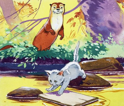 カワウソのフリップテイル 作： Bert Felstead
