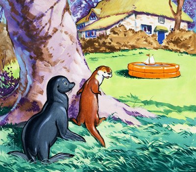 カワウソのフリップテイル 作： Bert Felstead