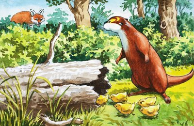 カワウソのフリップテイル 作： Bert Felstead