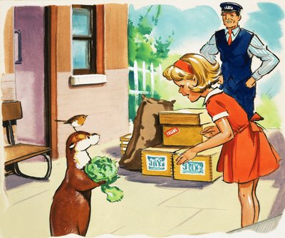 カワウソのフリップテイル 作： Bert Felstead