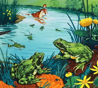 カワウソのフリップテイル 作： Bert Felstead