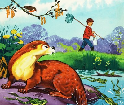 カワウソのフリップテイル 作： Bert Felstead