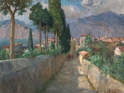 マルチェージネの路地 作： Berta von Tarnóczy Sprinzenberg