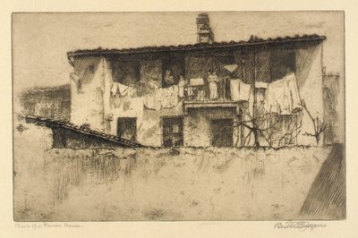 ローマの家の裏 作： Bertha E. Jaques