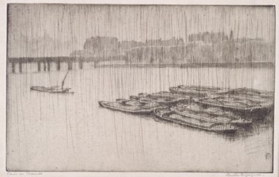 テムズの雨 作： Bertha E. Jaques